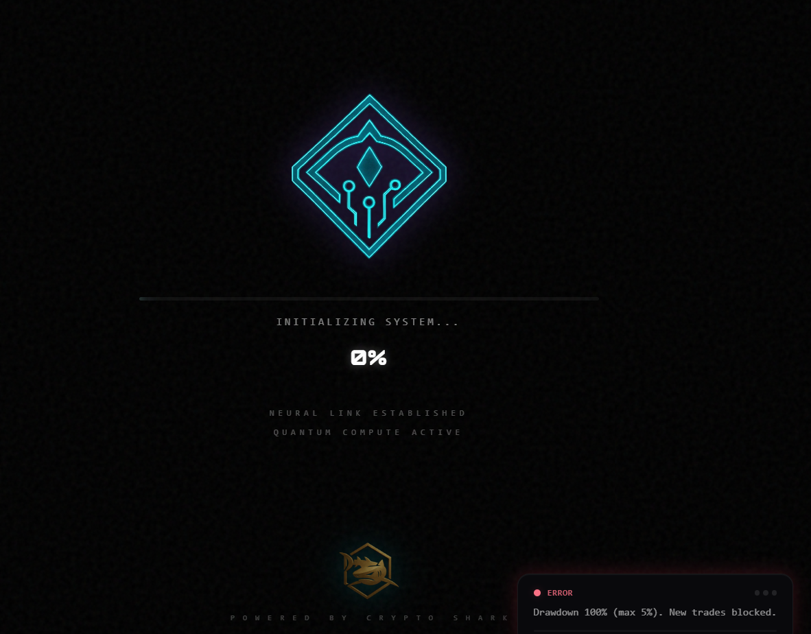 System Initialization Screen